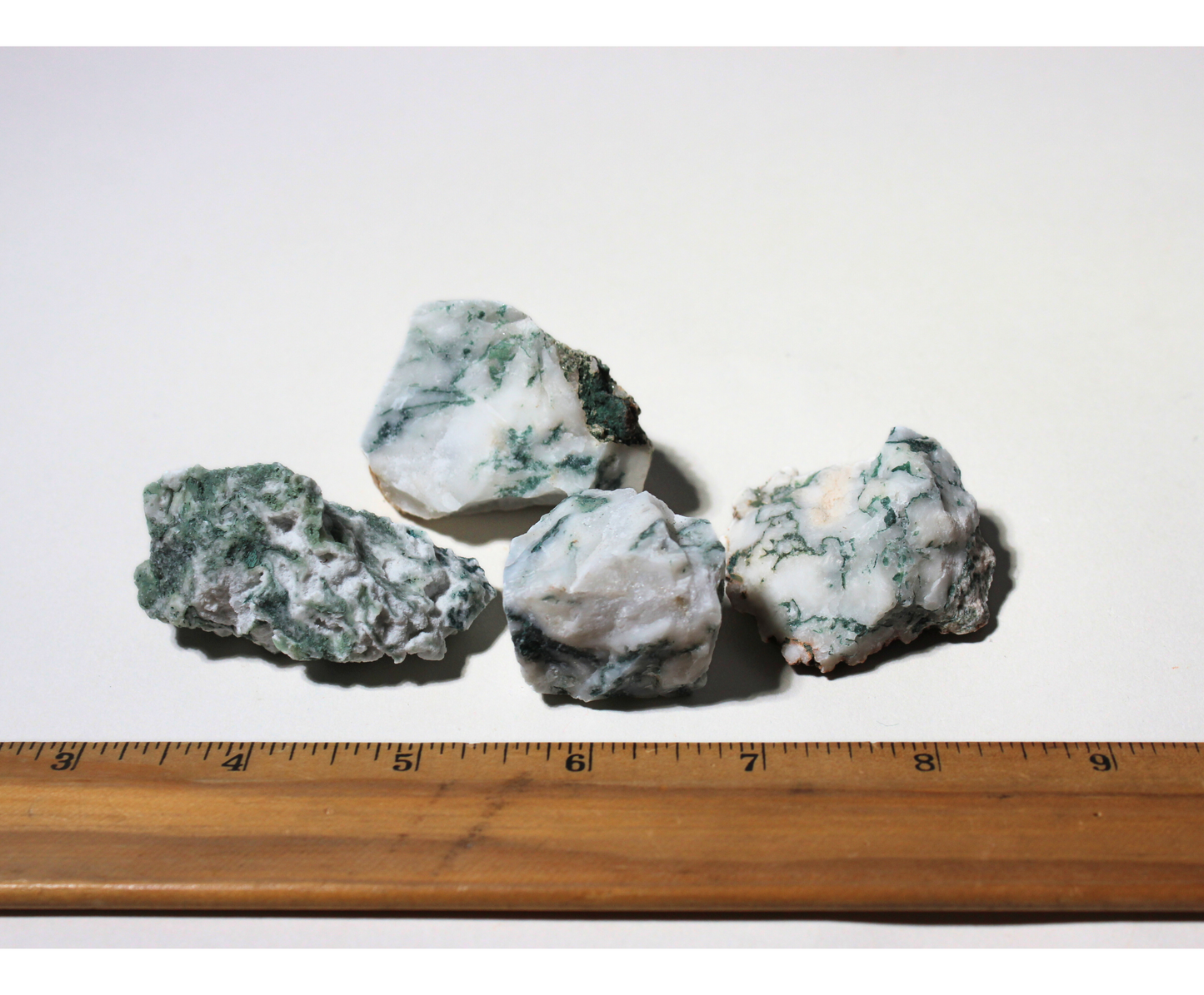Tree Agate I Tumbling Rough Rocks from India I 1" - 2" Raw Crystals