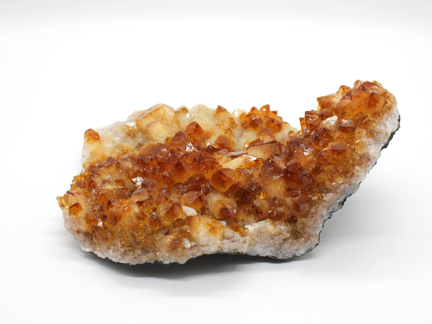 Citrine Crystal Clusters "A" Grade Extra Quality 1"- 7"+ | Heat Treated Druzy Citrine | Citrine Quartz Raw Crystals | Wholesale Bulk Crystal