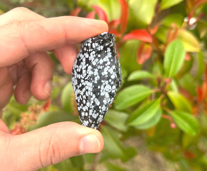 Snowflake Obsidian | Tumbling Rough Rock | 1" - 2" Raw Crystals