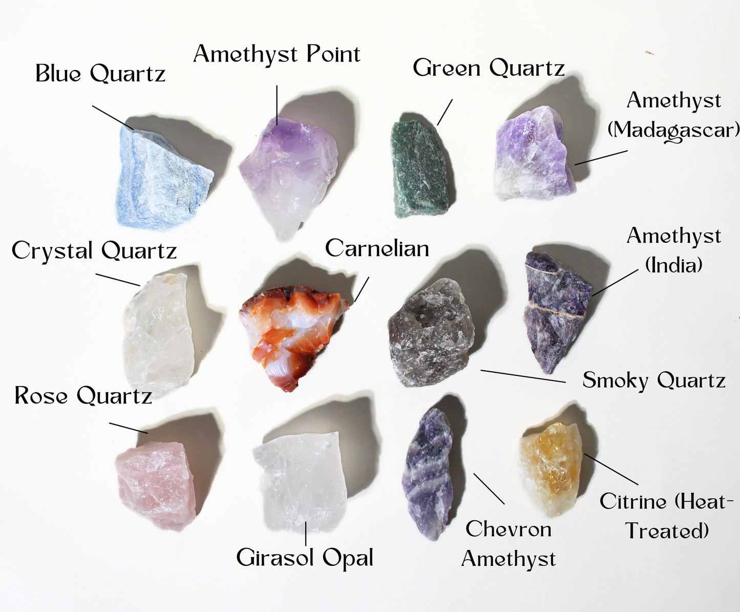 Quartz Mix | Large Tumbling Rough Rocks | 2" - 3" Raw Crystals