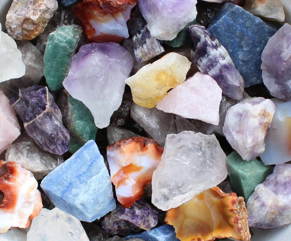 Quartz Mix | Large Tumbling Rough Rocks | 2
