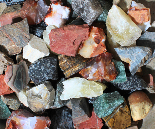 Seasonal Tumbling Mix | 10 Tumbling Stone Variety from Madagascar & Brazil