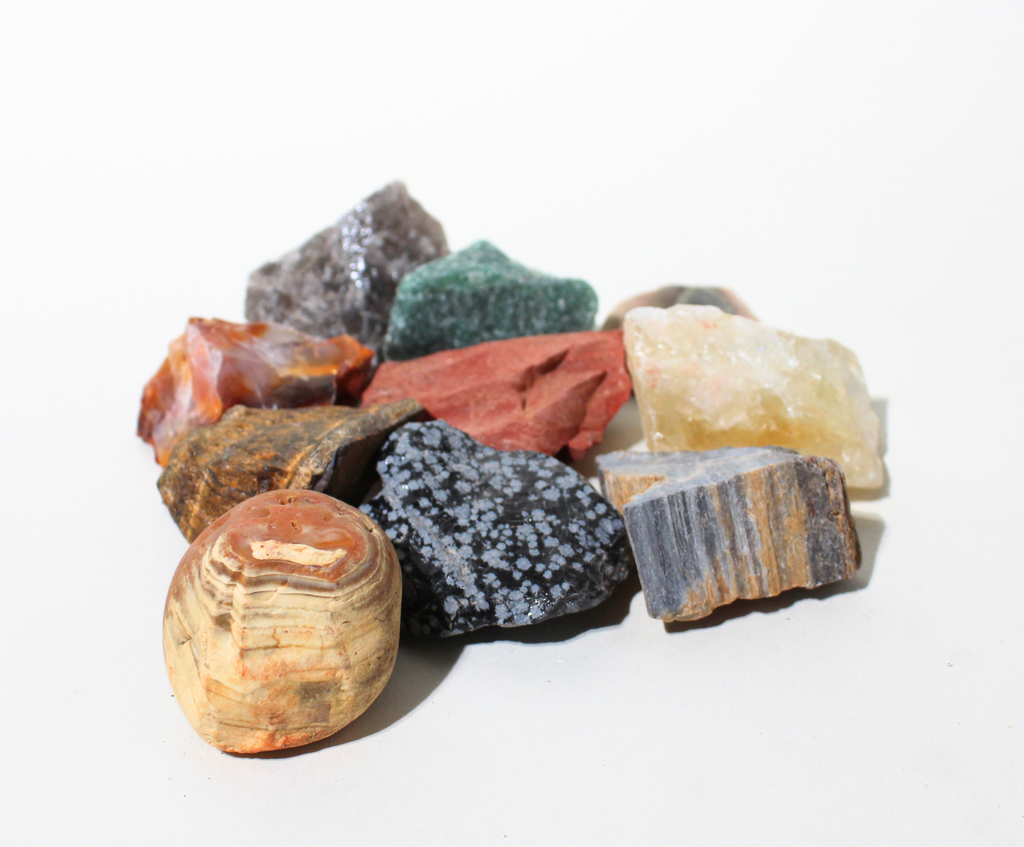 Seasonal Tumbling Mix | Tumbling Rough Rocks | Stone Variety from Madagascar & Brazil