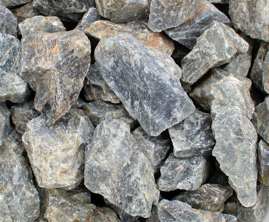Labradorite | Large Tumbling Rough Rocks | 2" - 3" Raw Crystals