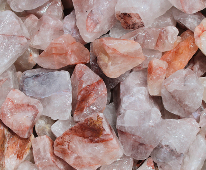 Fire Quartz | Tumbling Rough
