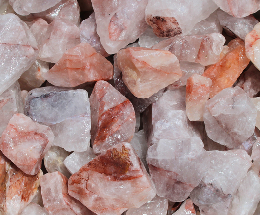 Fire Quartz | Tumbling Rough