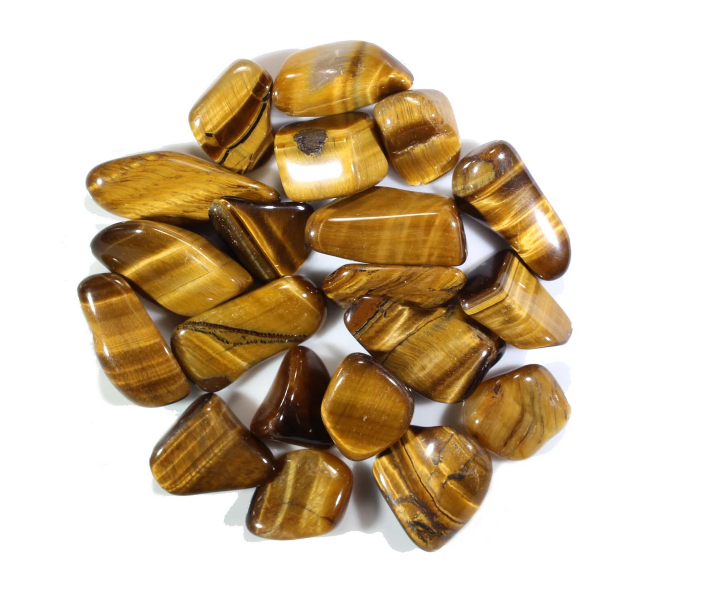 Golden Tiger's Eye - Tumbled Gemstones