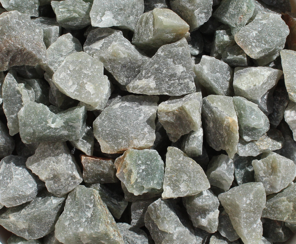 Green Aventurine | India | Tumbling Rough