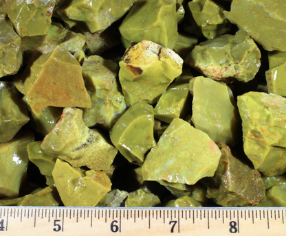 Green Opal | Tumbling Rough Rocks from Madagascar | 1" - 2" Raw Crystals