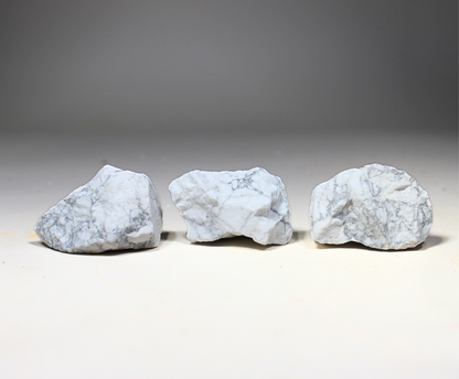 Howlite “White Magnesite” | Tumbling Rough