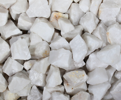 White Quartz | Tumbling Rough