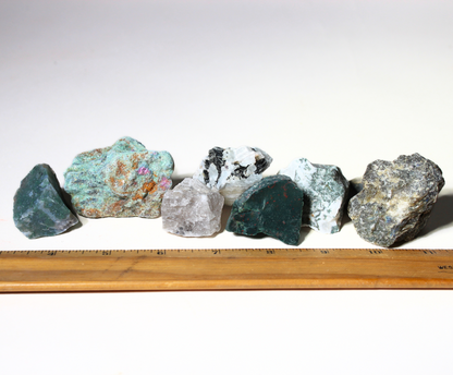 India Mix | Tumbling Rough Rocks | 1" - 2.5" Raw Crystals