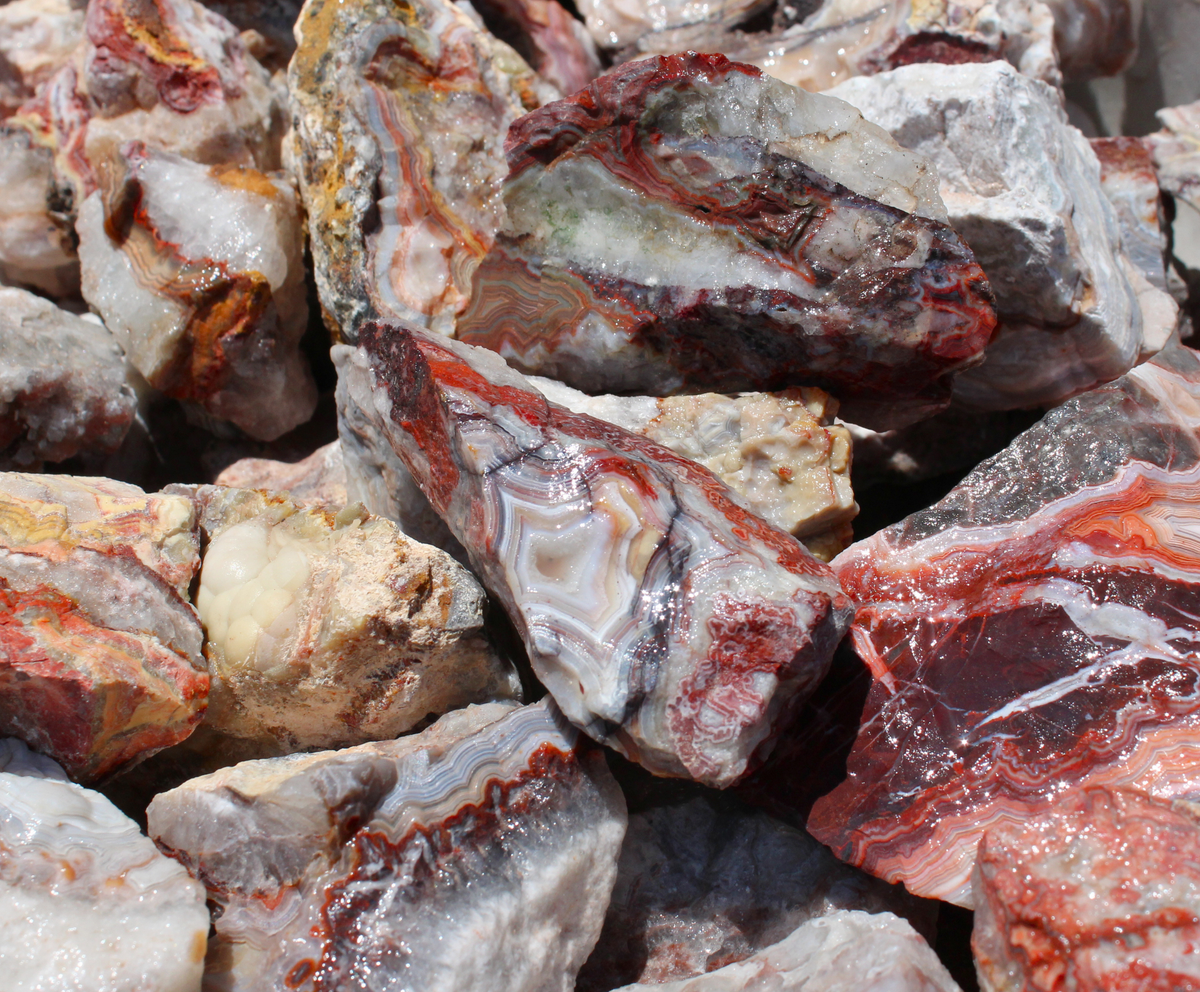 Laguna Lace Agate | Tumbling Rough