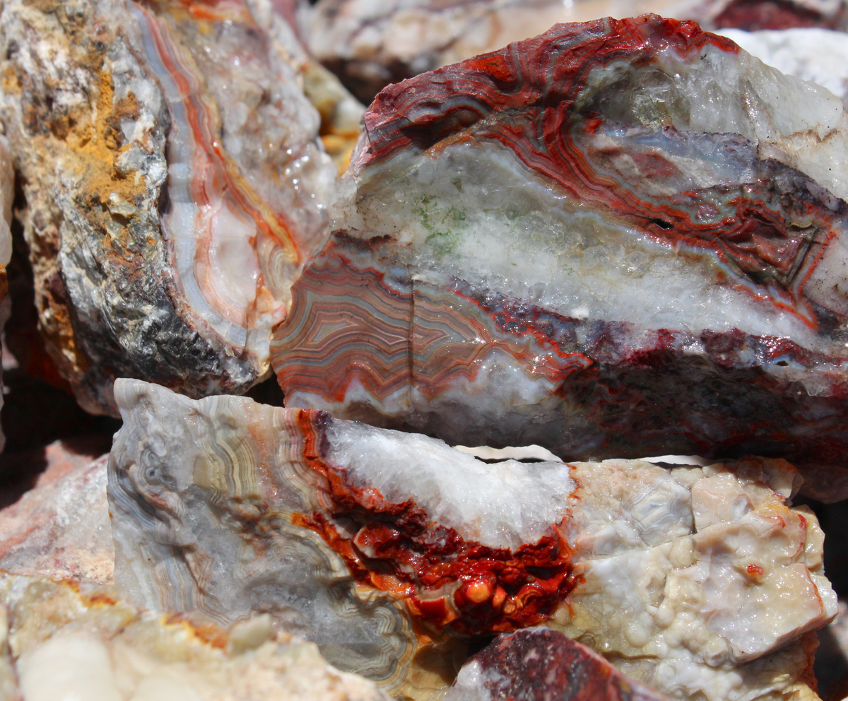 Laguna Lace Agate | Tumbling Rough