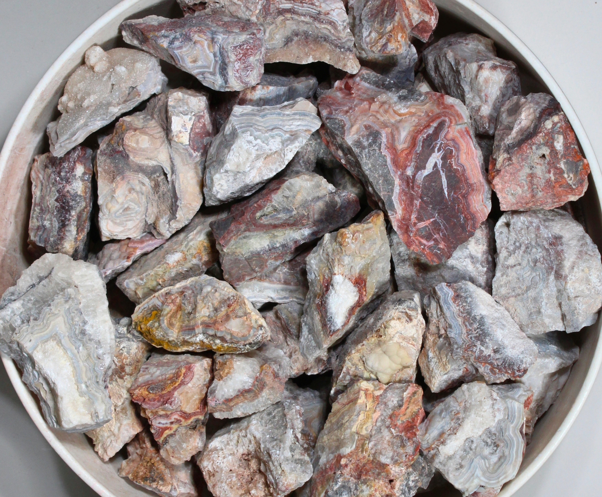 Laguna Lace Agate | Tumbling Rough