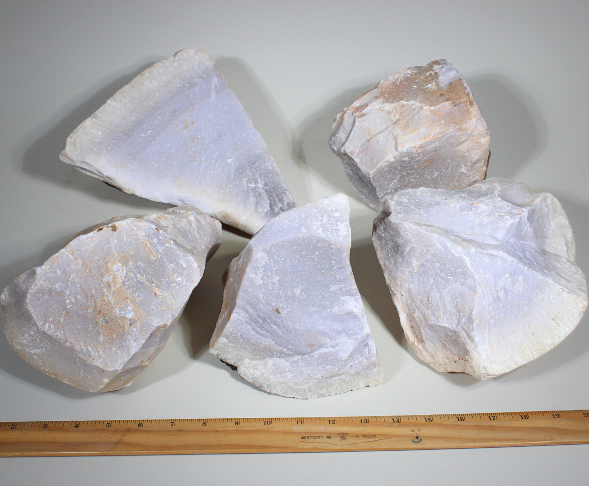 Lilac Fluorite "Yttrium" | Lapidary Rough