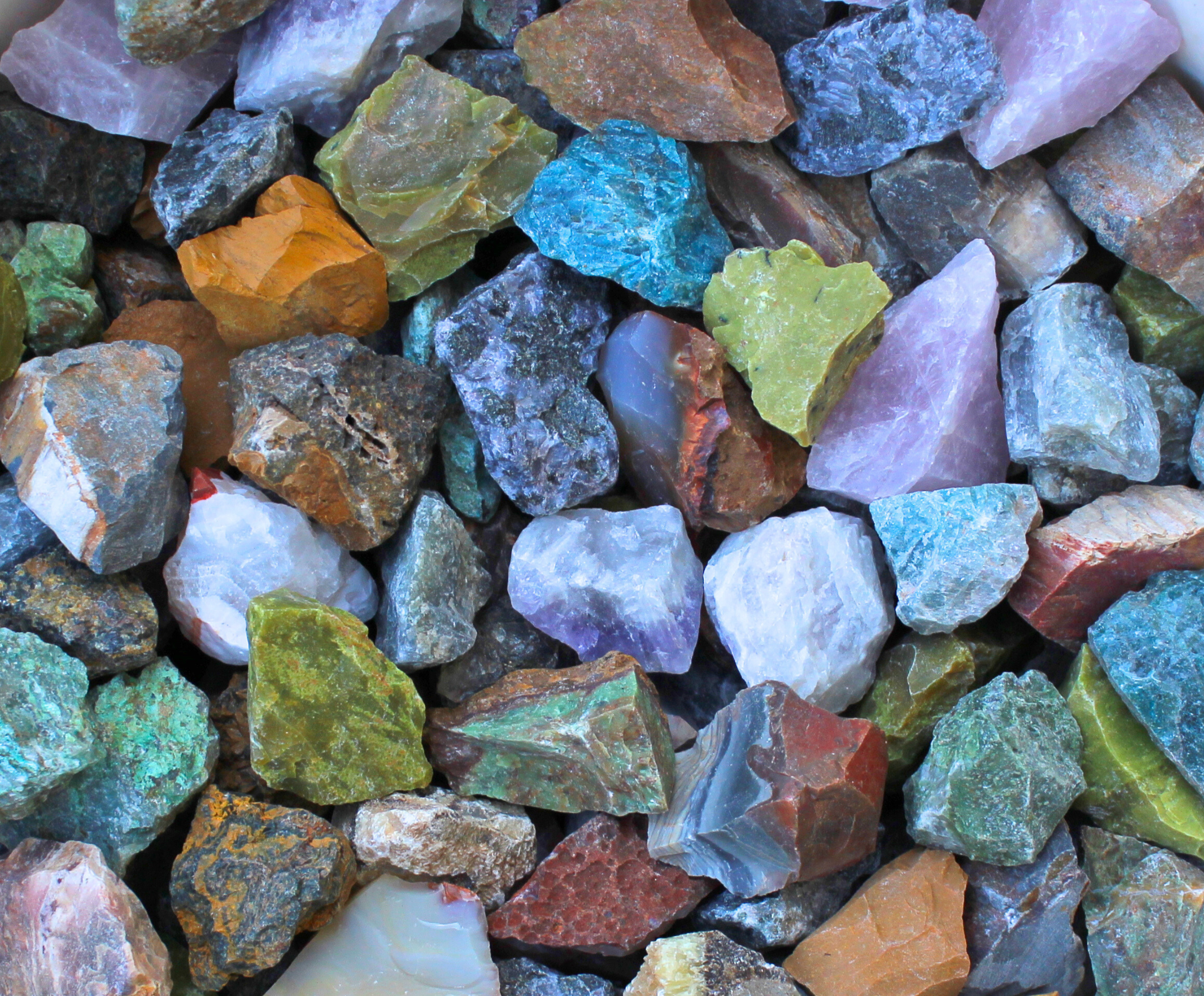 Mixed Media Rough Rocks Madagascar Mix | Tumbling Rough ā ROCK AND TUMBLE