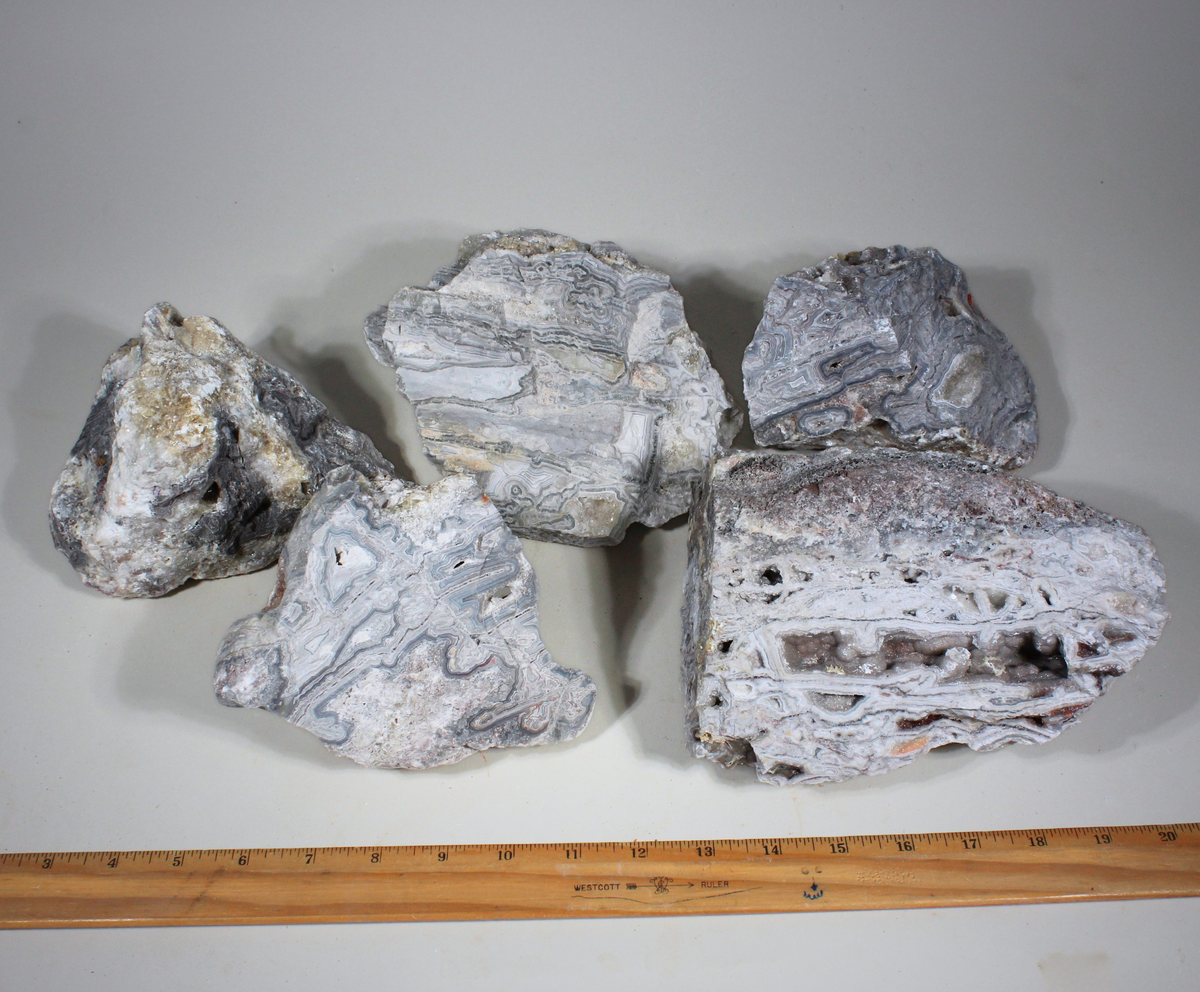 Manzanilla Lace Agate | Lapidary Rough