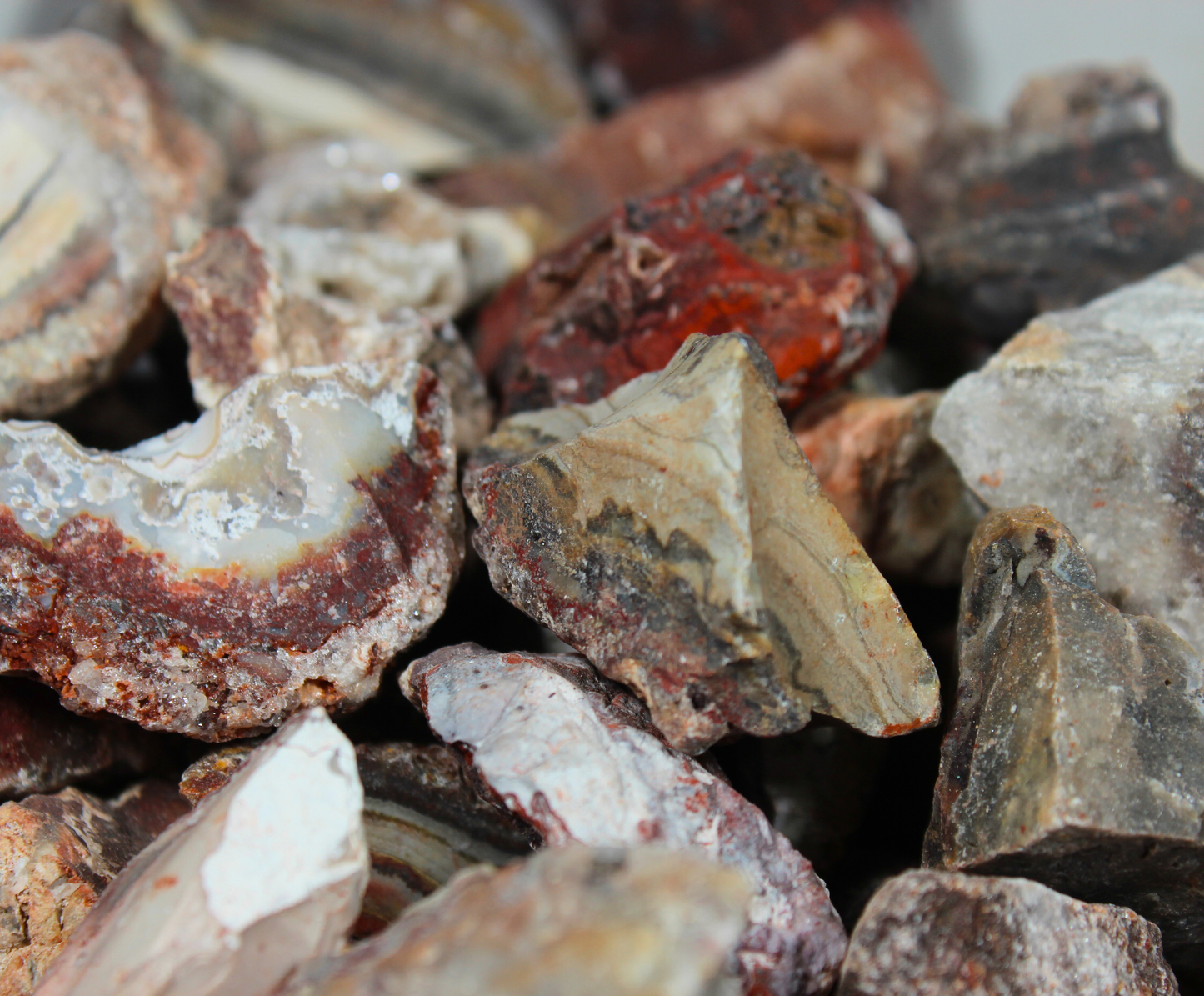 Mexican Quartz, Chalcedony and Limestone | Tumbling Rough