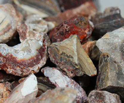 Mexican Quartz, Chalcedony and Limestone | Tumbling Rough