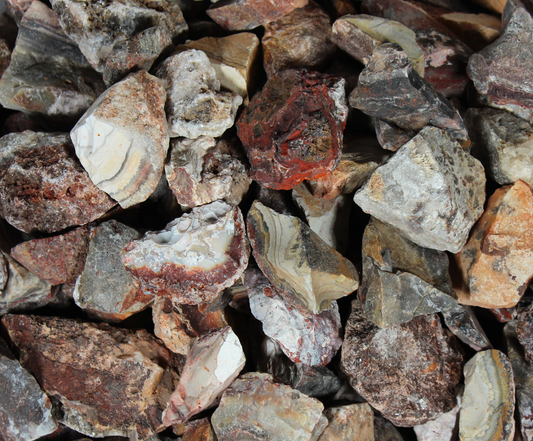 Mexican Quartz, Chalcedony and Limestone | Tumbling Rough