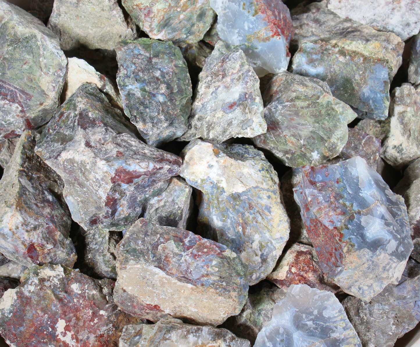 Mexican Mossy Agate | Tumbling & Lapidary Rough