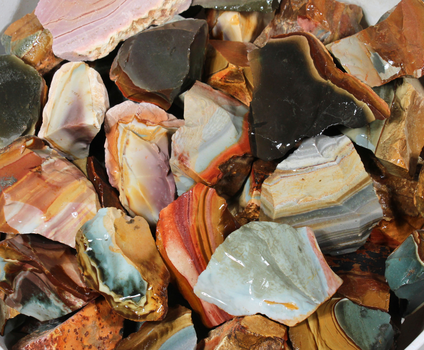 Polychrome "Desert" Jasper | Tumbling & Lapidary Rough