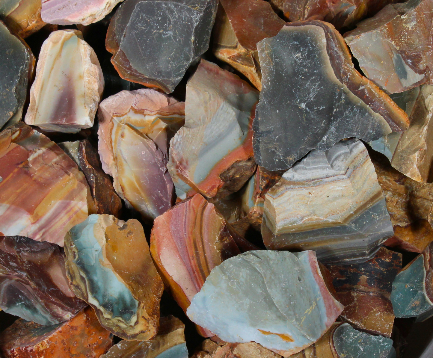 Polychrome "Desert" Jasper | Tumbling & Lapidary Rough
