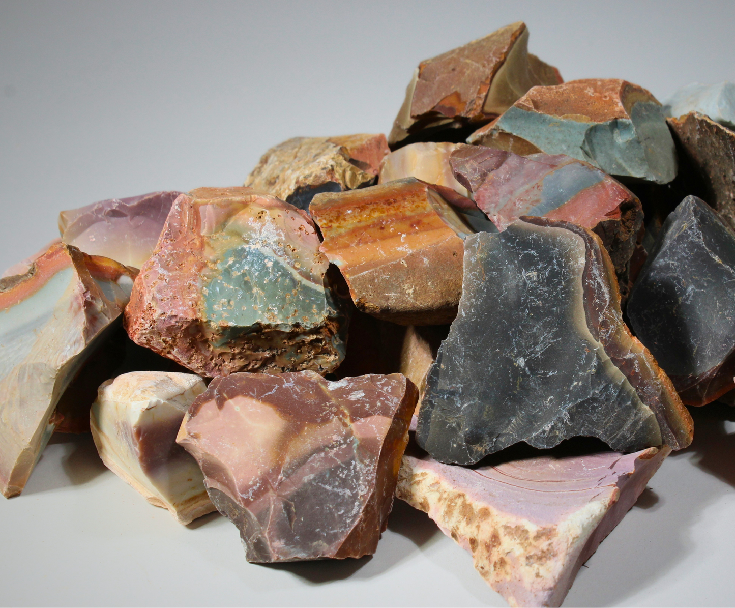 Polychrome "Desert" Jasper | Tumbling & Lapidary Rough