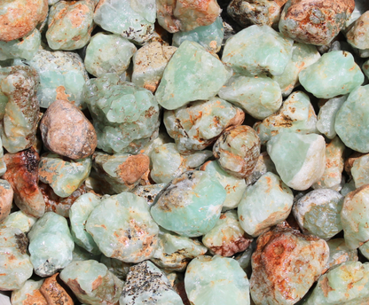 Prehnite | Raw Crystals from Australia | Rough Rocks for Tumbling | Bulk Wholesale Crystal | Healing Crystal and Stones