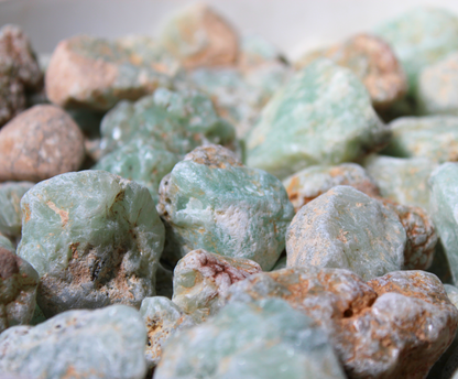 Prehnite | Raw Crystals from Australia | Rough Rocks for Tumbling | Bulk Wholesale Crystal | Healing Crystal and Stones