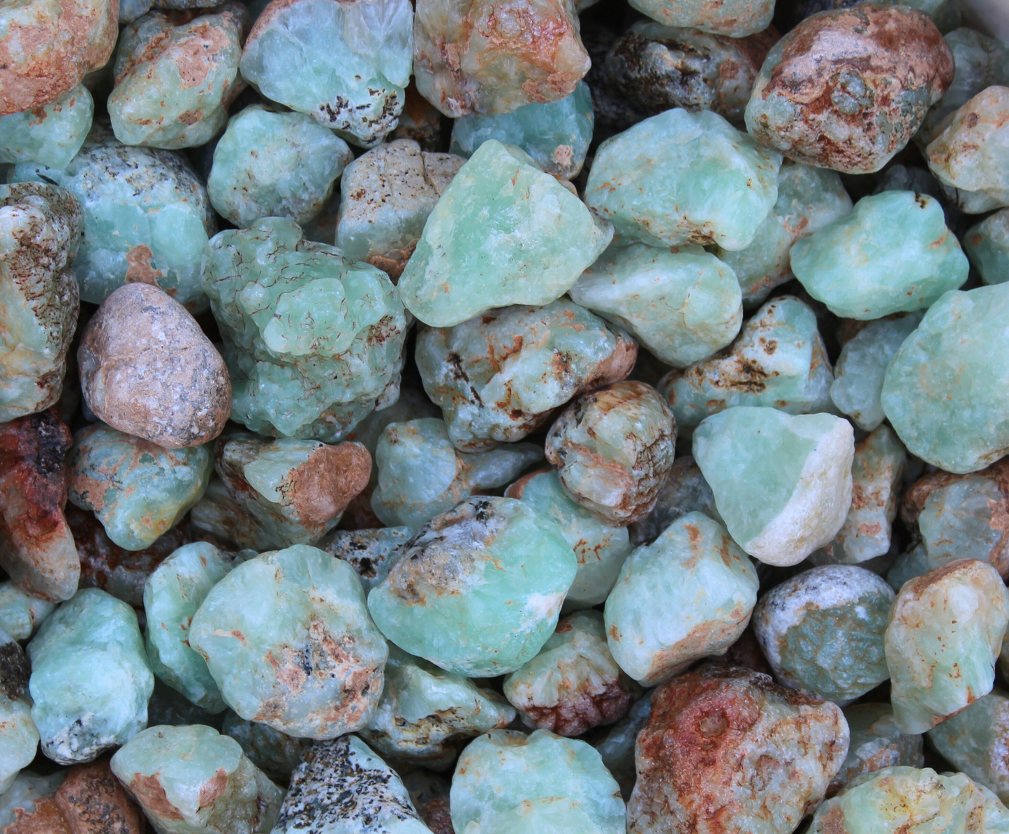 Prehnite | Raw Crystals from Australia | Rough Rocks for Tumbling | Bulk Wholesale Crystal | Healing Crystal and Stones