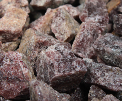 Raspberry "Translucent" Quartz | Tumbling Rough