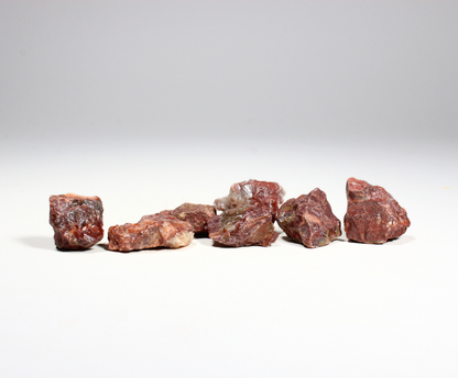 Red Calcite | Tumbling Rough