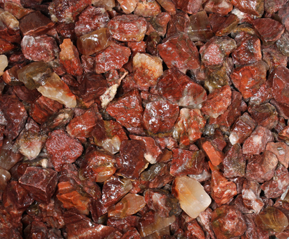 Red Calcite | Tumbling Rough