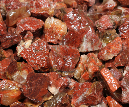 Red Calcite | Tumbling Rough