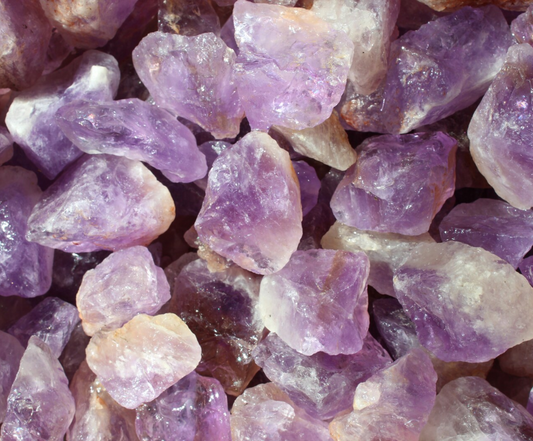 Amethyst | Tumbling Rough Rocks from Brazil | 1" - 2" Raw Crystals