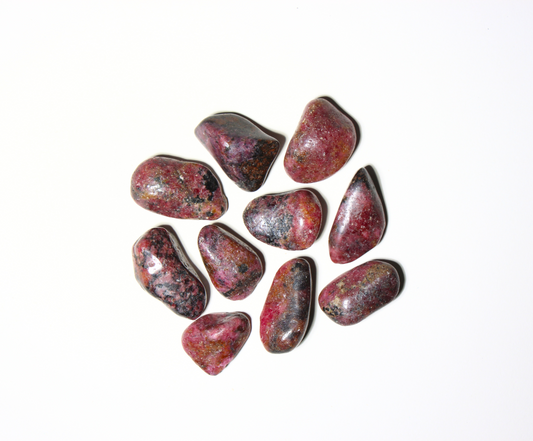 Rhodonite - Tumbled Gemstones from South Africa