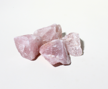 Rose Quartz I Large Tumbling Rocks from Madagascar I 2" - 3" Raw Crystals