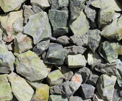 Serpentine "Yellow" | Tumbling Rough