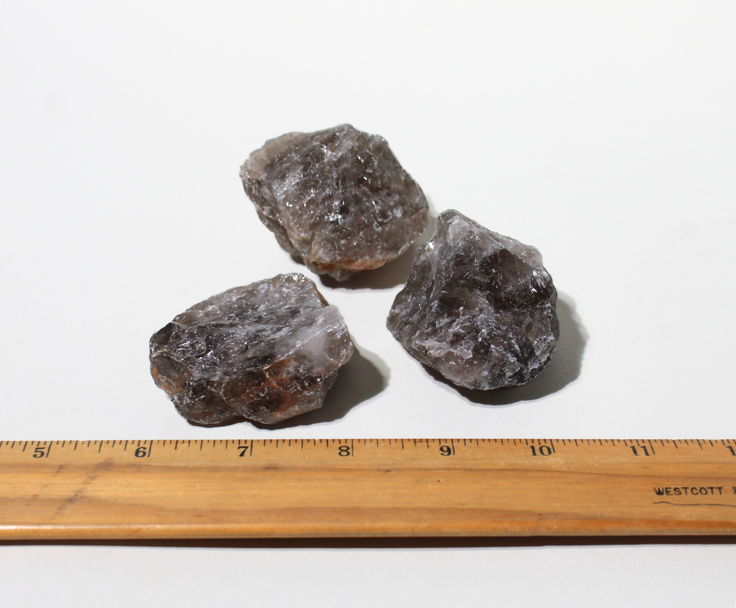 Smoky Quartz | Large Tumbling Rough Rock of Madagascar | 2"-3" Raw Crystals