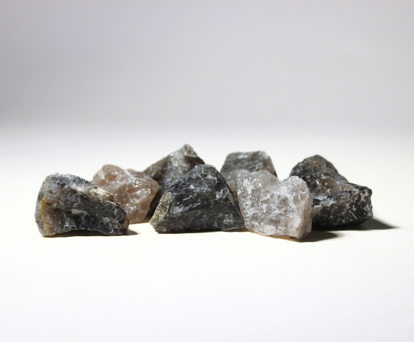 Smoky Quartz | Tumbling Rough Rocks from Madagascar | 1" - 2" Raw Crystals