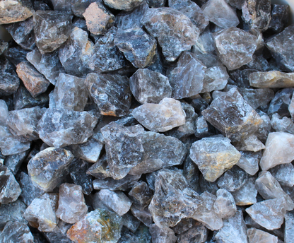 Smoky Quartz | Tumbling Rough Rocks from Madagascar | 1" - 2" Raw Crystals