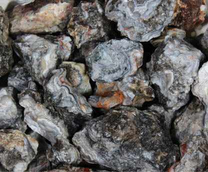 Tuxedo Lace Agate | Tumbling Rough