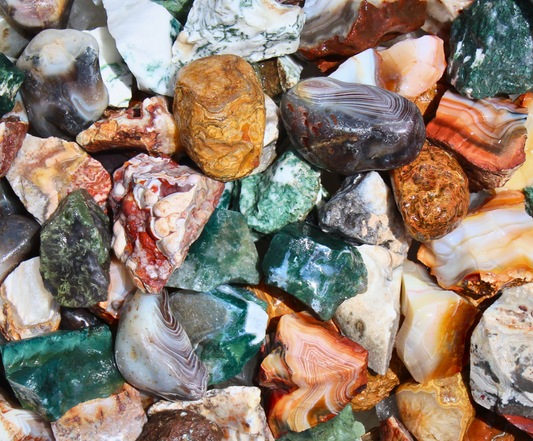 Agate Mix  | Tumbling Rough