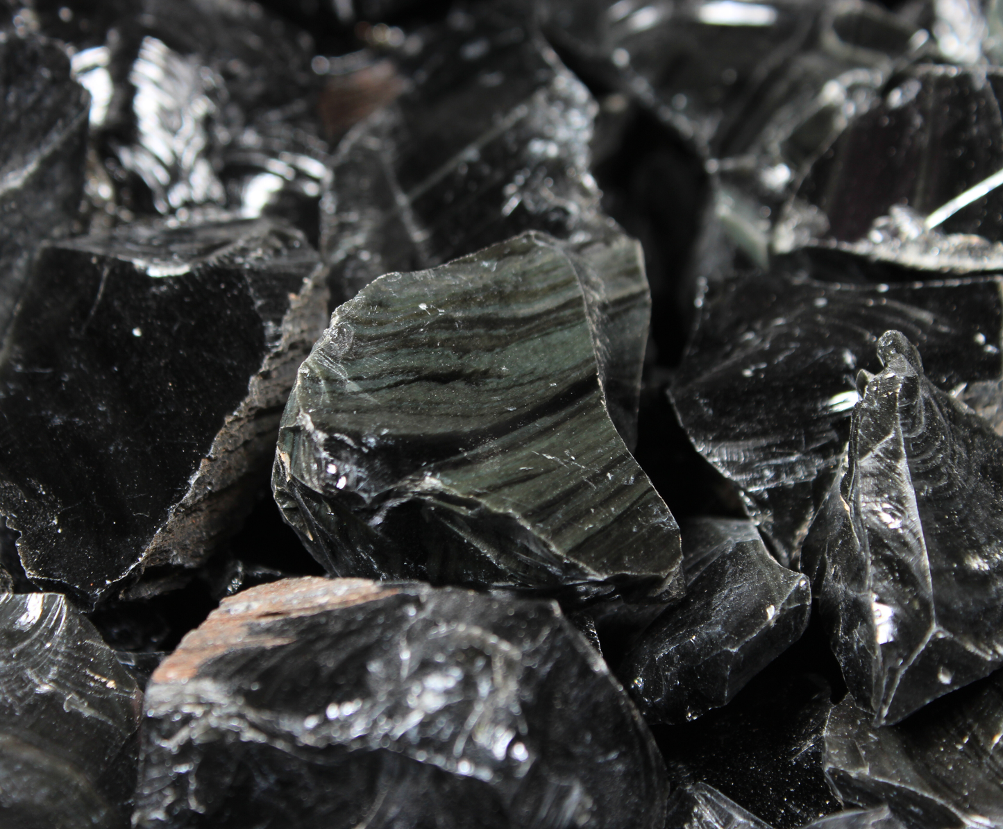 Velvet "Green" Obsidian | Tumbling & Lapidary Rough