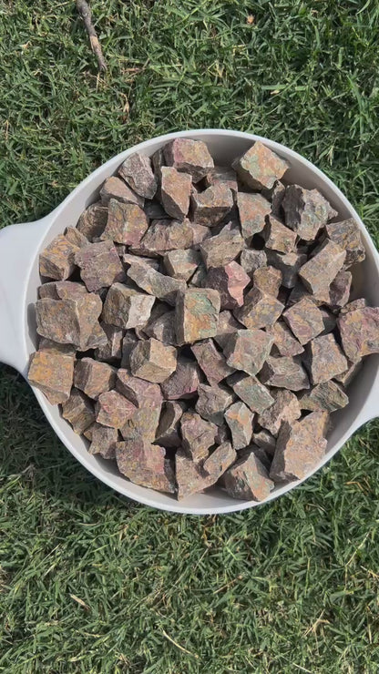 Leopard "Fruit" Jasper | Tumbling Rough