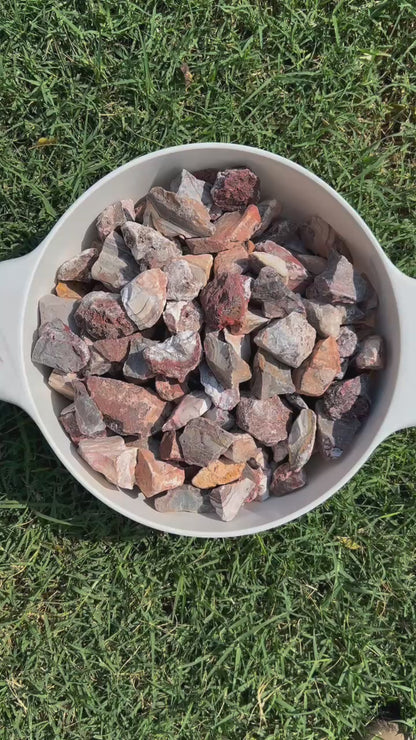 Mexican Quartz, Chalcedony and Limestone | Tumbling Rough