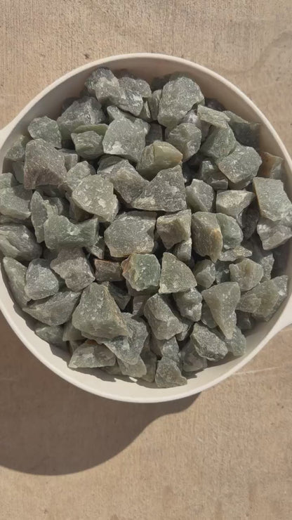 Green Aventurine | India | Tumbling Rough