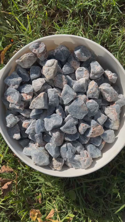 Angelite "Baby Blue" | Rough Rock